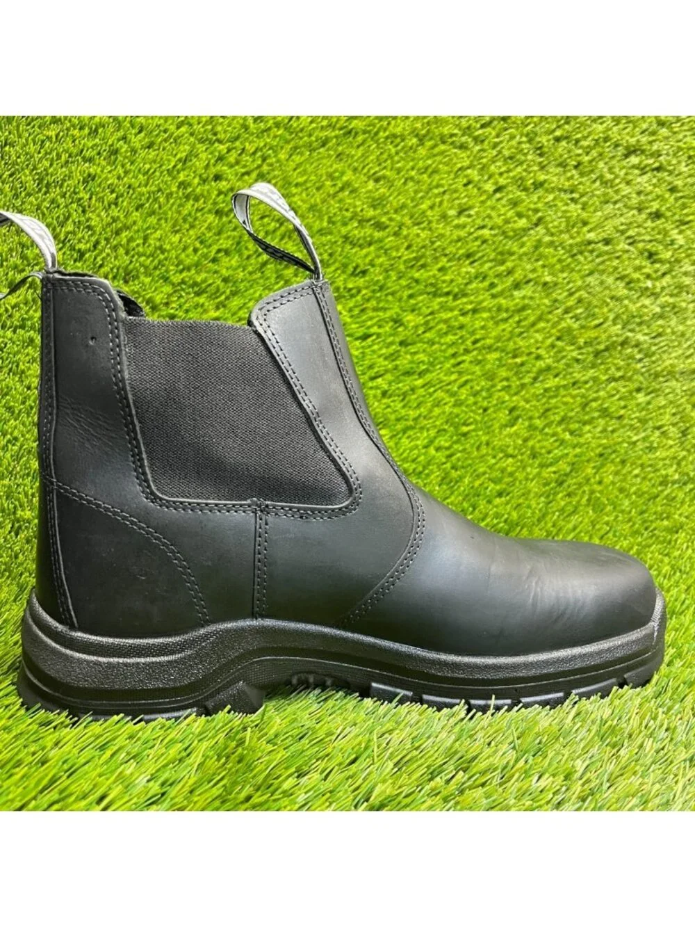 DieHard Polara Mens Size 11 Black Leather Composite Toe Safety Work Ankle Boots